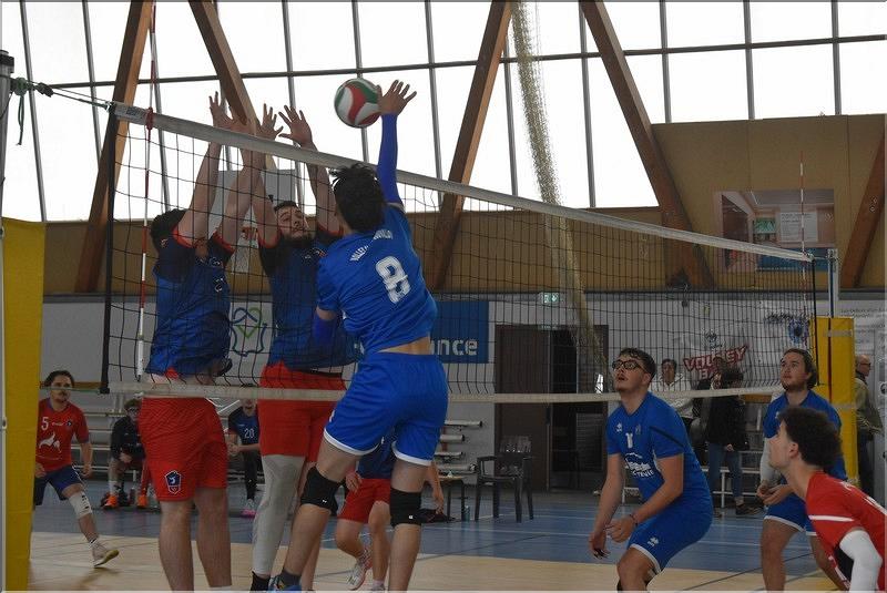Action de volley